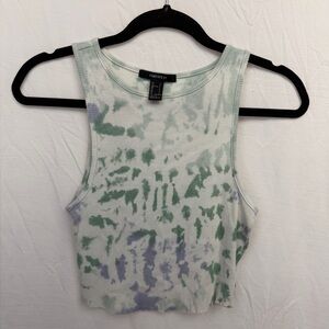 Forever 21 Tie-Dye Crop Top